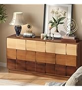 Lamohome 9 Drawer Dresser with Solid Wood Drawer Fronts, 65