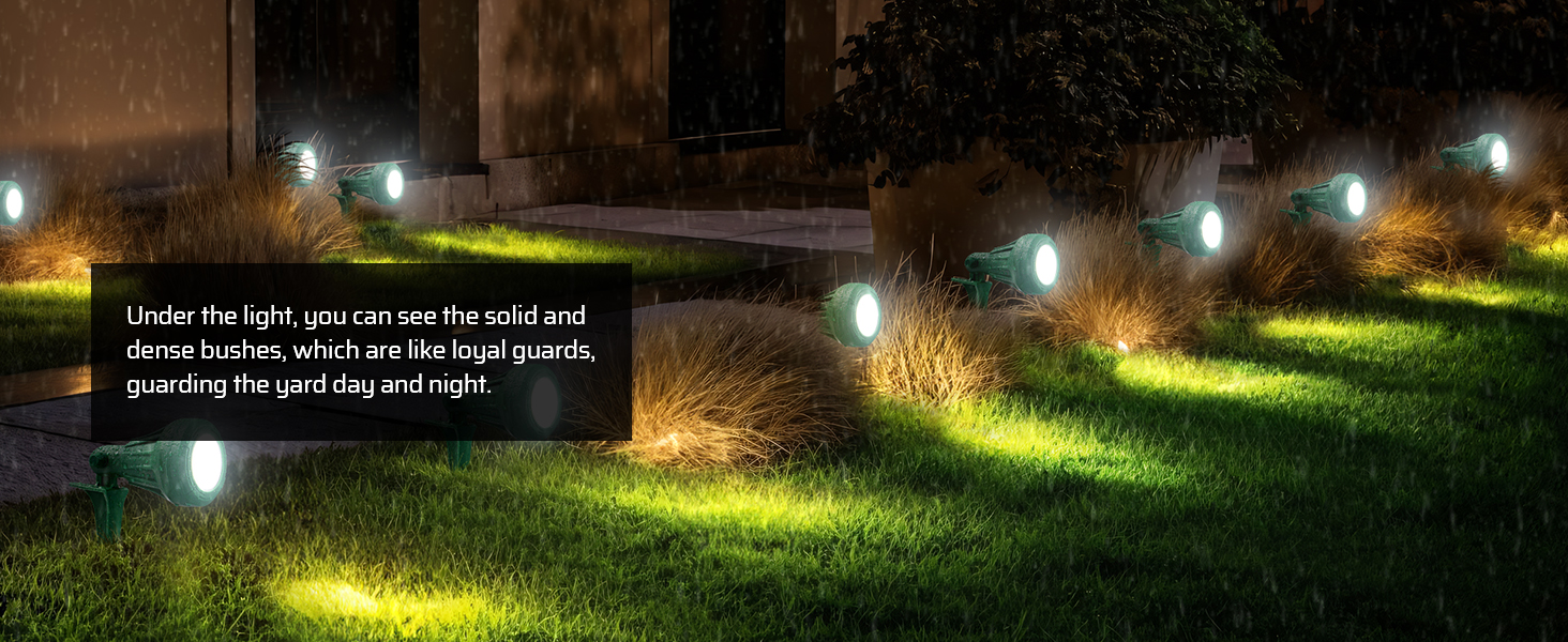 led spotlight outdoor for garden