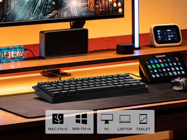 magnetic gaming keyboard