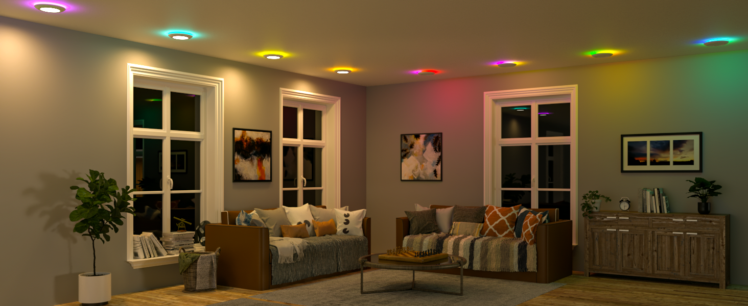 RGBAI Disk Light