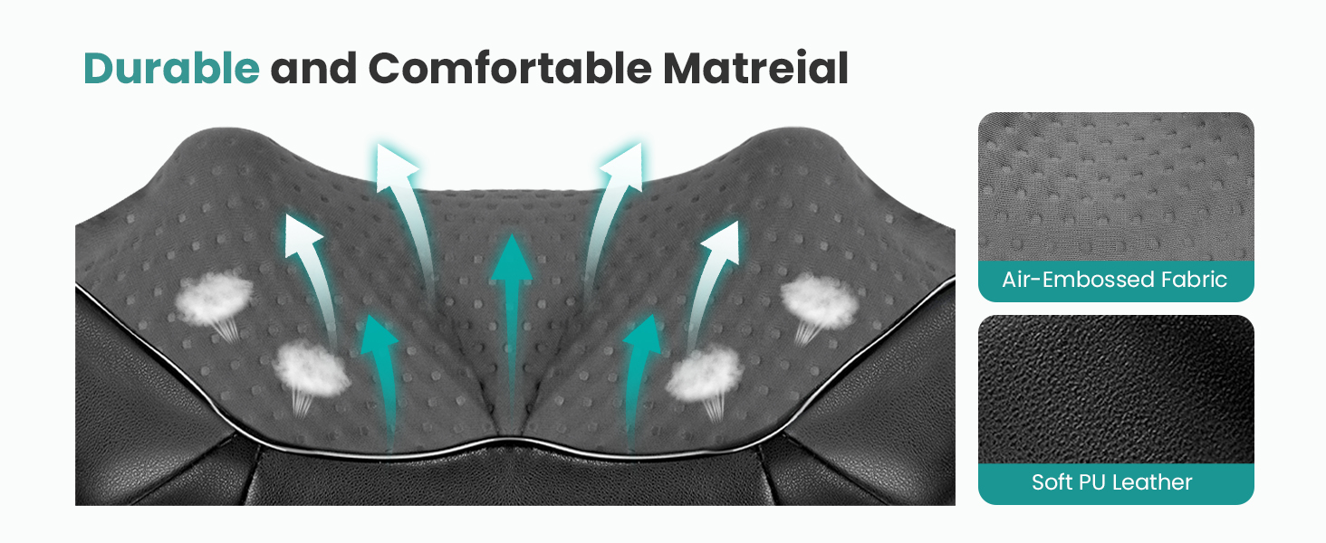 Nekteck Shiatsu Neck Massager for Pain Relief Deep Tissue with Heat gifts for men women birthday