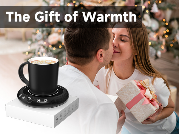Coffee Mug Warmer with Mug Set