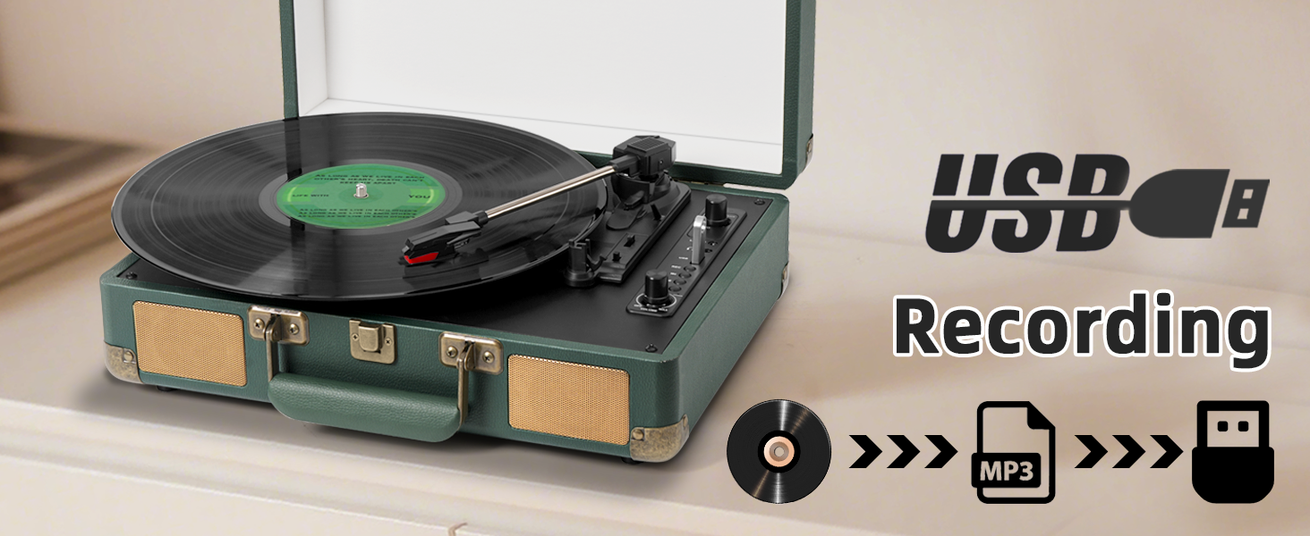 Record Player 3-Speed