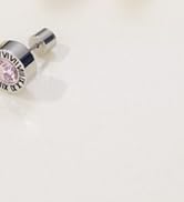 Findchic Roman Numerals Round Studs Earrings for Men