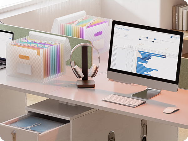 ThinkTex Accordion File Organizer