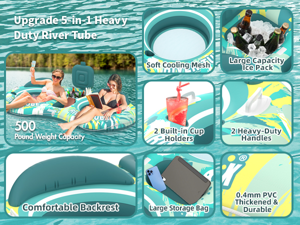 5-in-1 Pool Floats