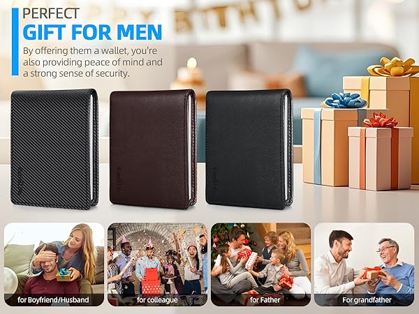 wallet with airtag holder