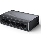 Tenda SG105, 5 Port Gigabit Switch, Unmanaged Home Ethernet Switch, Office Ethernet Splitter, Plu...