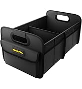MIKKUPPA Car Trunk Organizer - 70L Collapsible Trunk Organizer for Groceries, Car Storage Organiz...