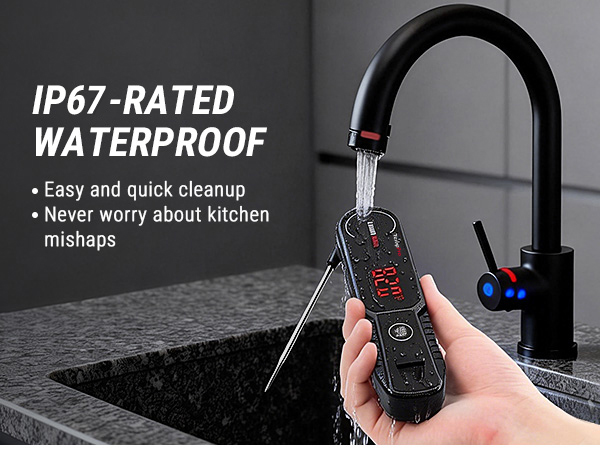 instant thermometer for cooking meat probe thermometer grill surface thermometer chef thermometer