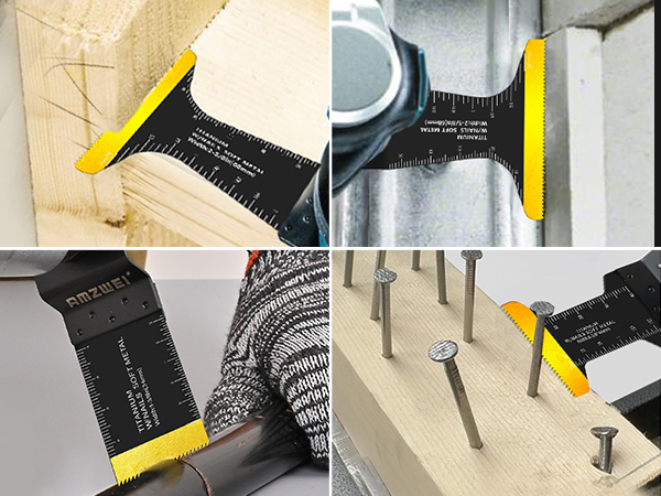 multi tool blades kits wood and metal