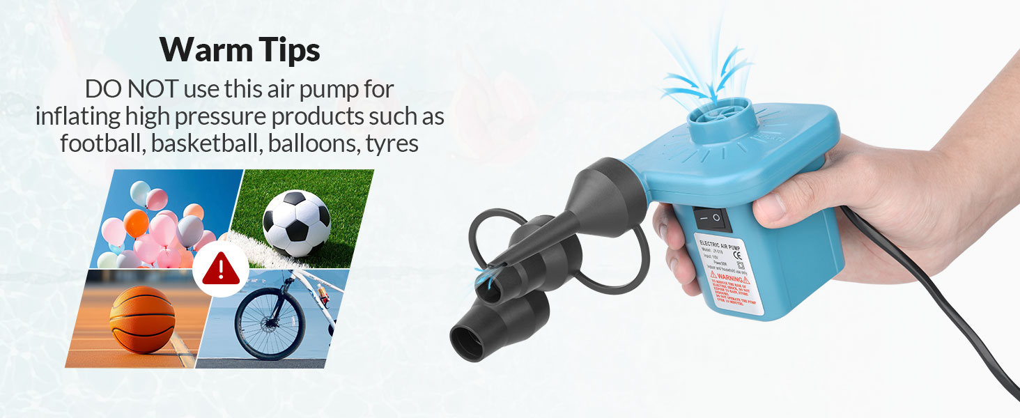 Bestrip Electric Air Pump for Inflatables