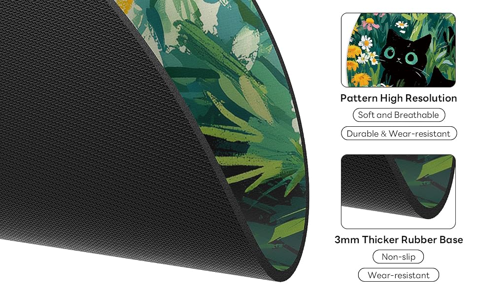 round mouse pad