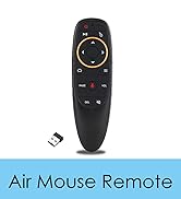 BL Air Mouse Remote Control, Voice Remote 2.4G RF Wireless Remote Control with 6-Axis Gyroscope I...