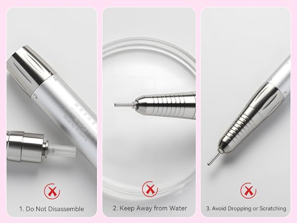 pink nail drill