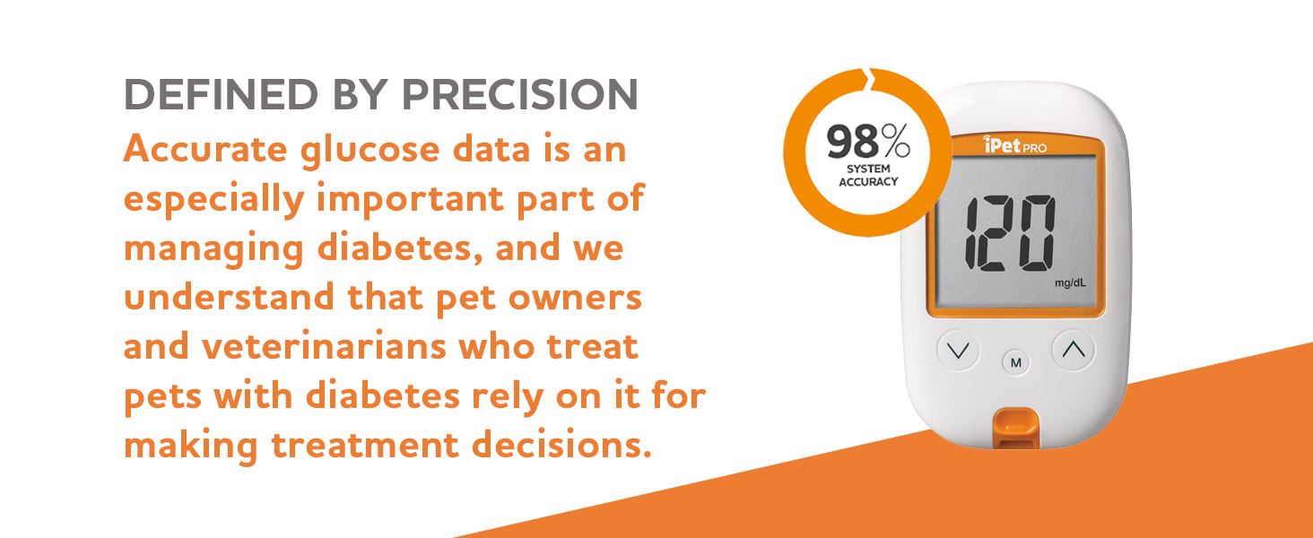 iPet PRO, Pet glucose monitoring system, pet blood glucose monitor, dog, cat, pet, test strips