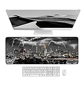 Mouse Pad - San Antonio Cityscape Mousepad, Gaming Mouse Pad with Non-Slip Rubber Base,Stitched E...