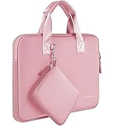 Hseok 13-14 Inch Laptop Case with Handle and Small Case,Water Resistant Durable Laptop Bag for Ma...