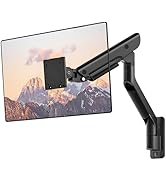 monTEK Heavy-Duty Single Monitor Wall Mount for 17-57” Ultrawide Screens up to 59.4lbs, Premium A...