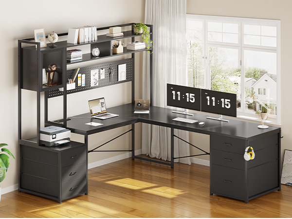 l shaped gaming desk