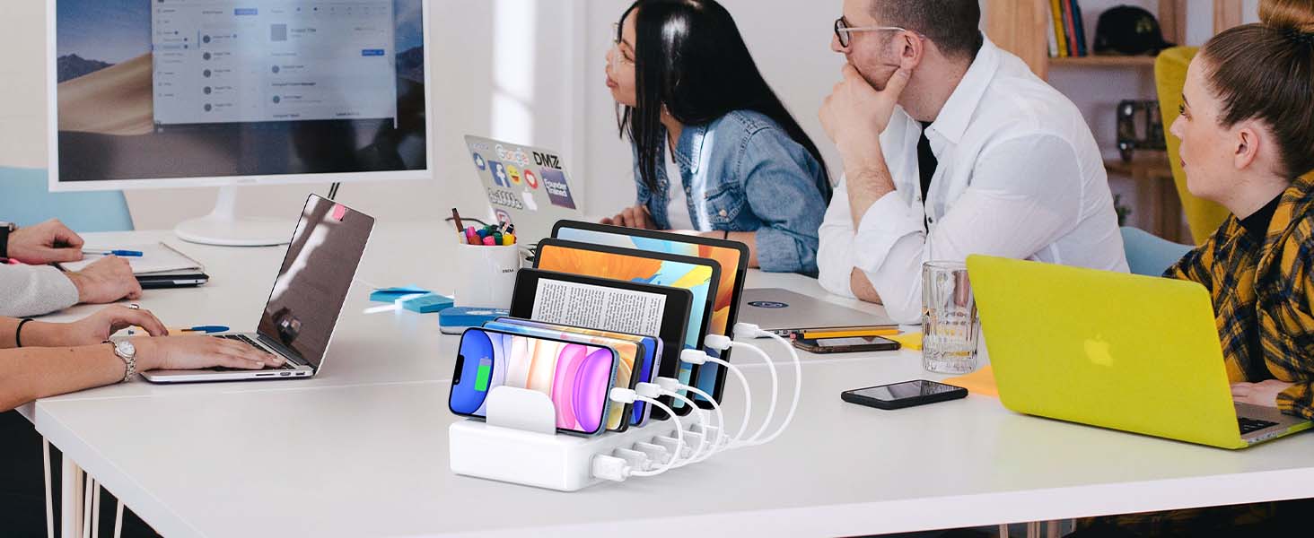 multi charger station