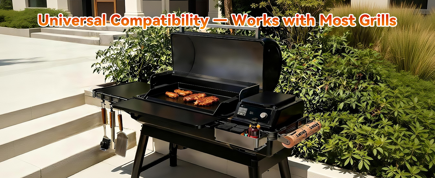 flat top griddle for outdoor grill