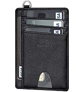 FurArt Slim Minimalist Wallet, Front Pocket Wallets, RFID Blocking, Credit Card Holder for Men &amp; ...