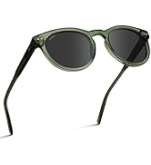 WearMe Pro Polarized Classic Round Retro Women's Sunglasses