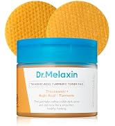 Dr.Melaxin TX Kojic Acid Turmeric Toner Pads with Tranexamic Acid, Brightening Toner Pad for Pigm...