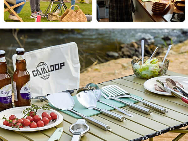 Stainless Steel Glamping Cooking Equipment