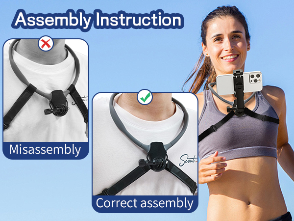 magnetic neck mount for phones