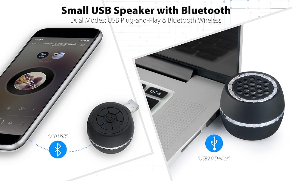 Mini USB Computer Speaker_SP-USB A+ Dual Modes
