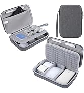 Hard Electronic Organizer Travel Case for MacBook Power Adapter Chargers Cables Power Bank Apple ...