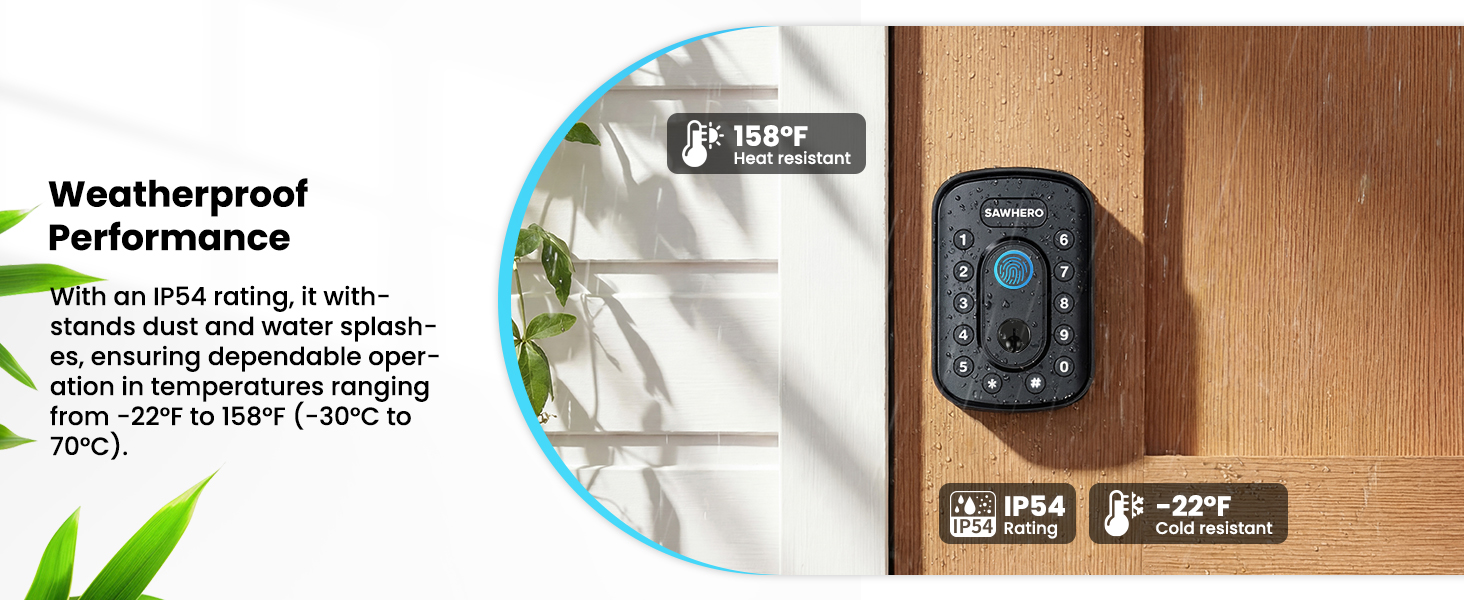 Keyless entry door lock