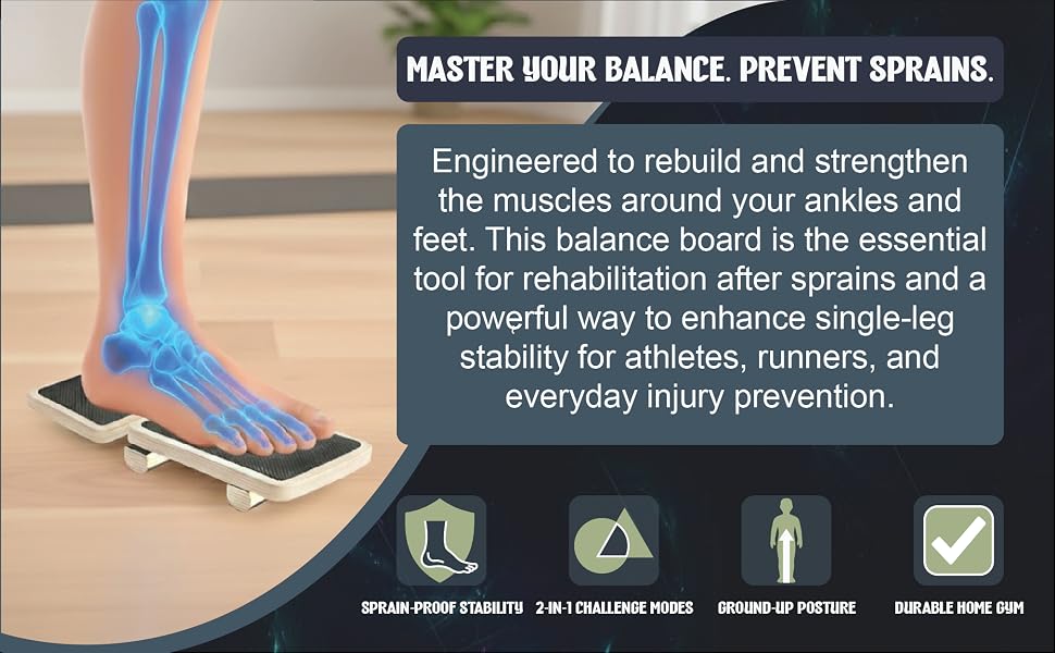 uplift futura kinesis wobble strength stretch roller black stabilizer kit feet up strengthen ankles