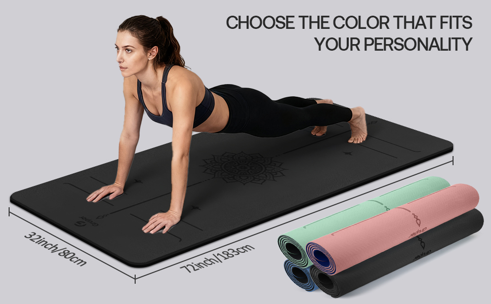 yoga mat non slip