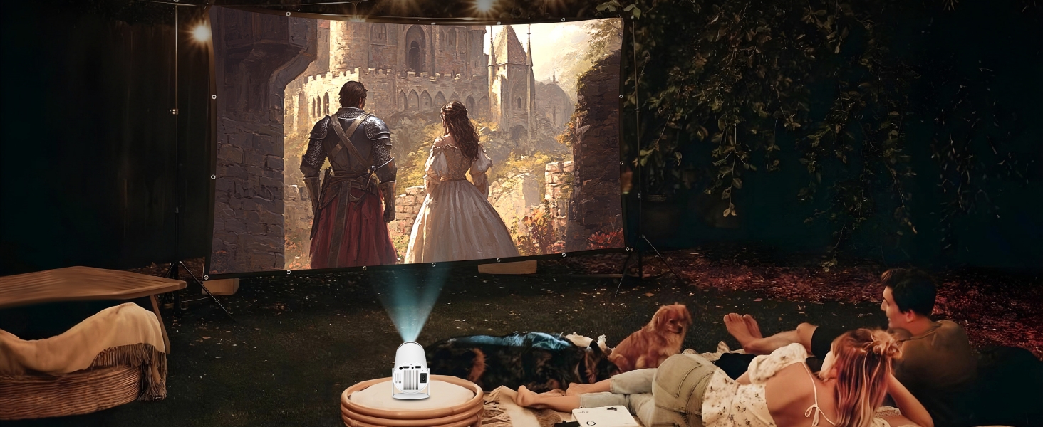 smart projector with wifi and bluetooth