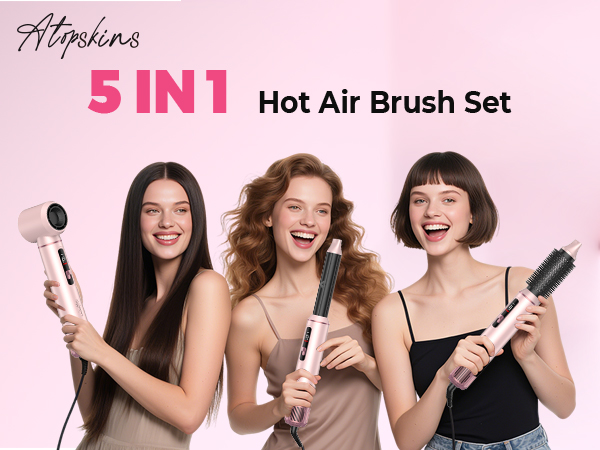 hot air curling brush