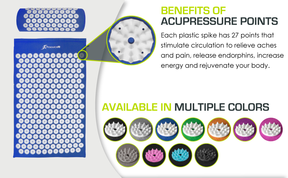 kanjo and pillow with tomshoo set applicator kuznetsova mylotusmat acupuncture lotus mats