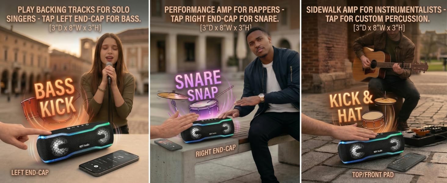 portable speaker for parties