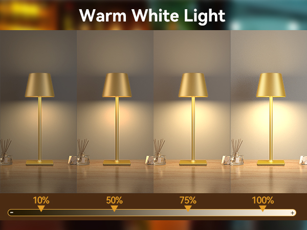 dimmable table lamp wireless