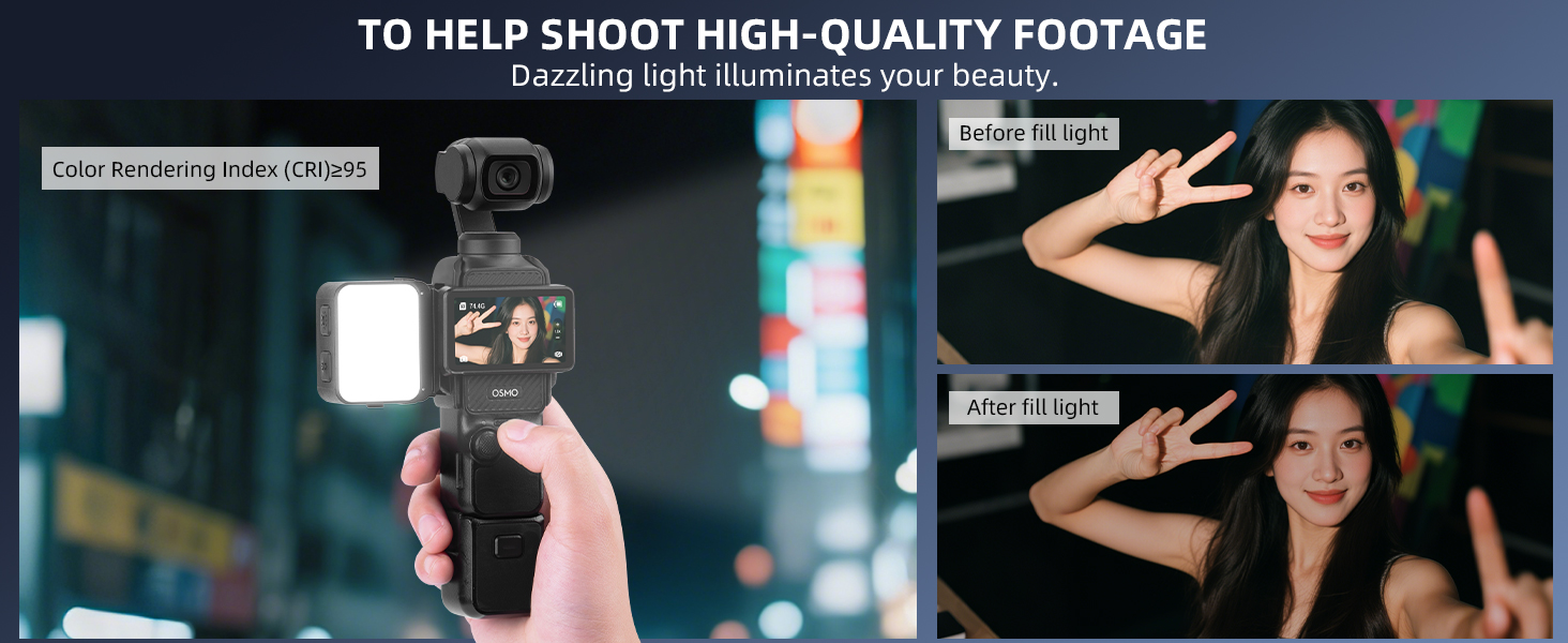 Pocket 3 Light Attachment