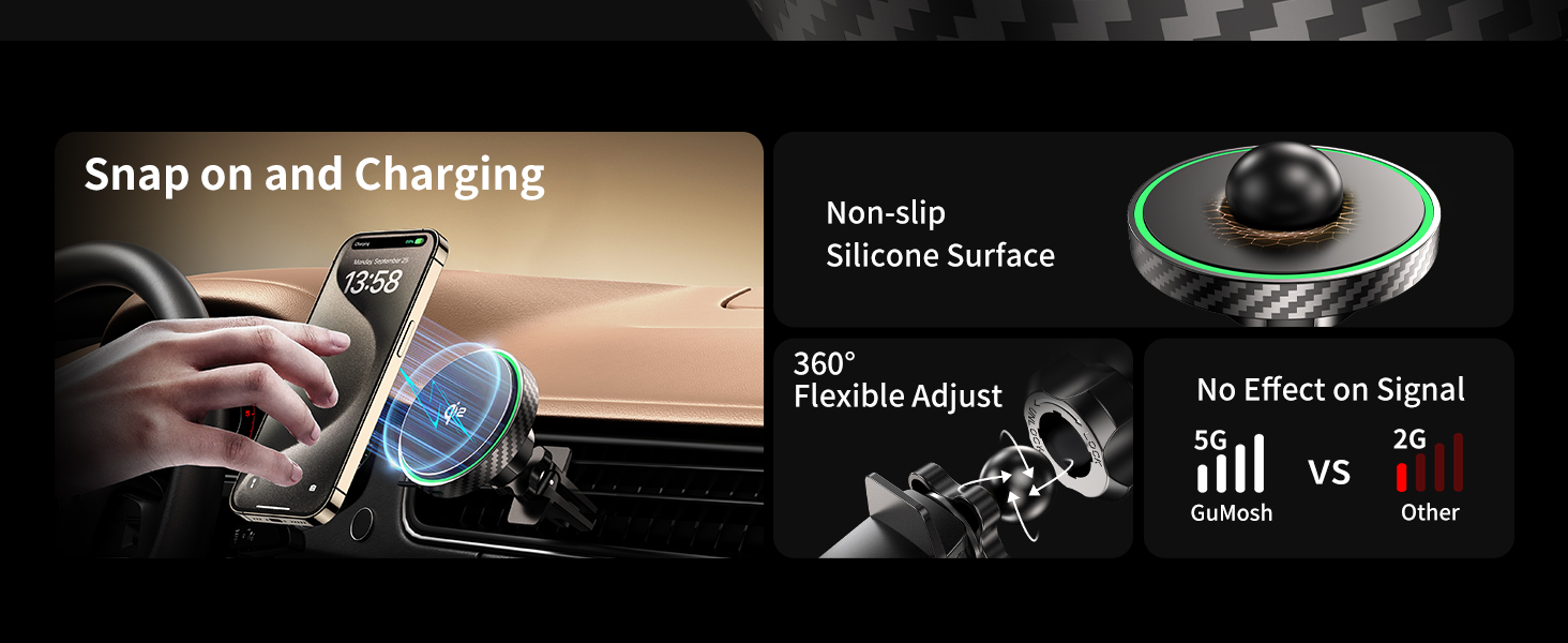 magsafe car mount charger