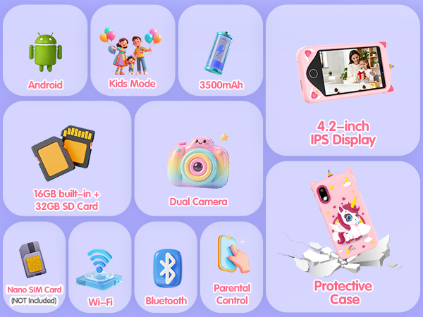 kids phones for 7-12