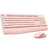 seenda Wireless Bluetooth Keyboard and Mouse Combo, COE200 Ergonomic Wireless Keyboard Mouse with...