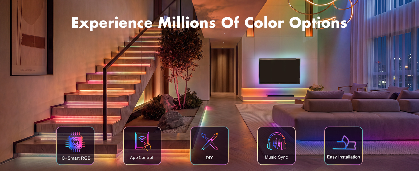 Millions Of Color Options