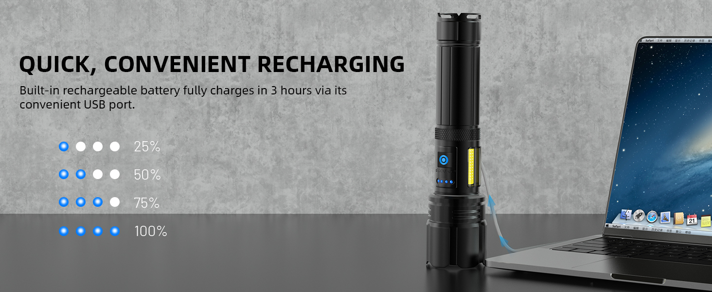 rechargeable flashlight