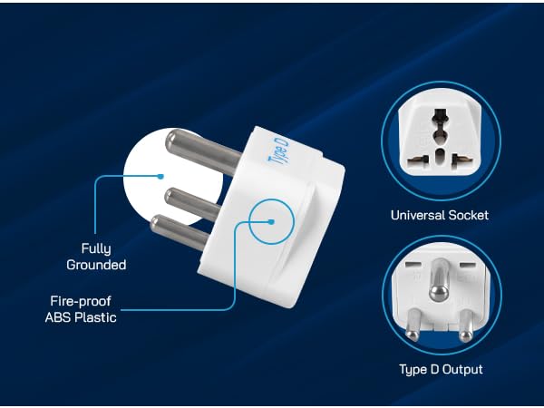 type d plug adapter