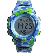 YFWOOD Kids Digital Watch Waterproof Outdoor Watches Children Casual Electronic Analog Quartz Wri...