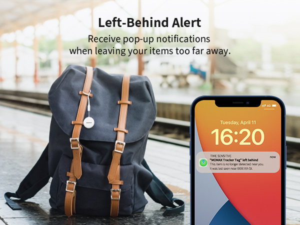 MOMAX Key Tracker